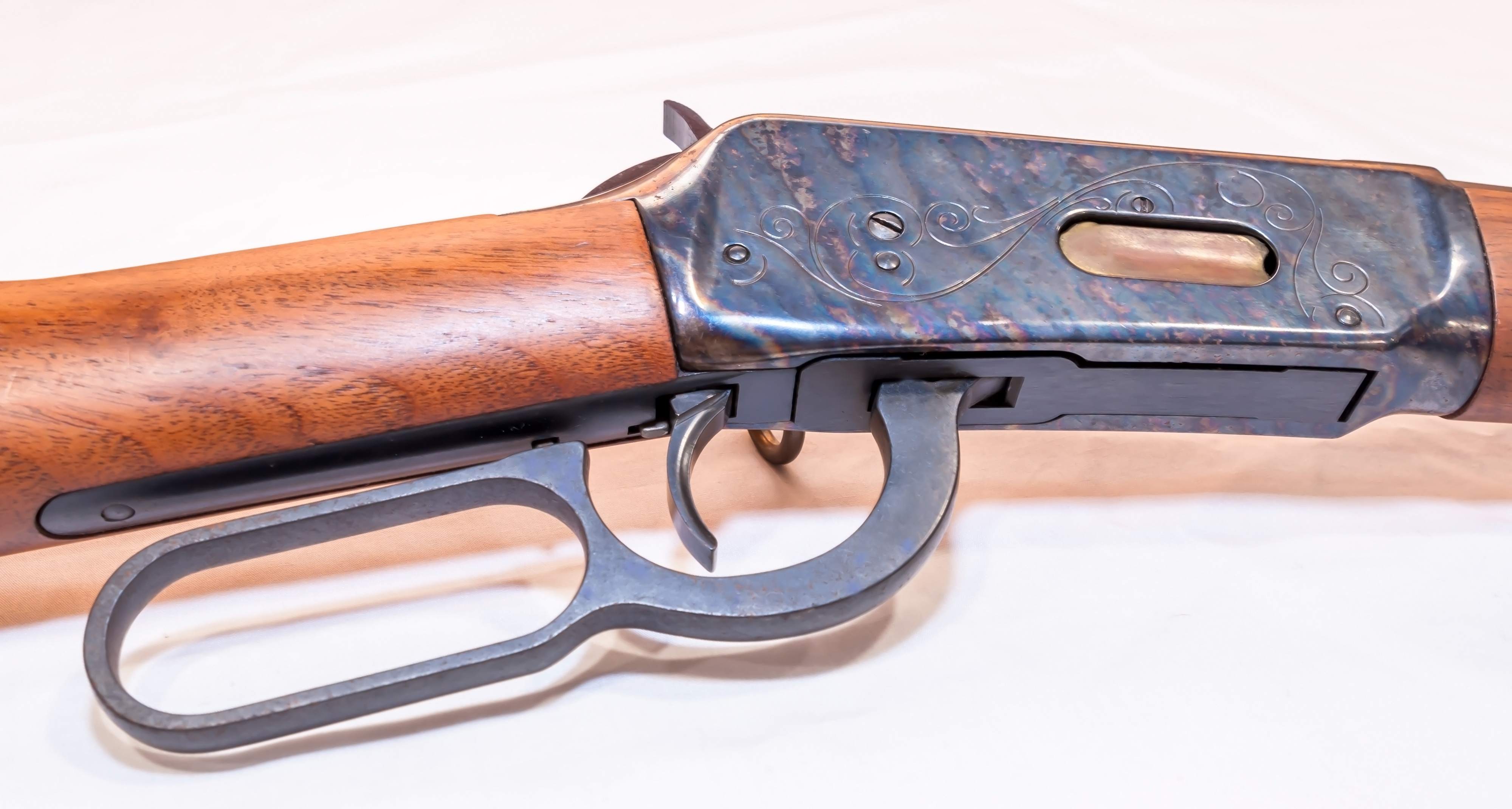 Classic rifle stock and metalwork